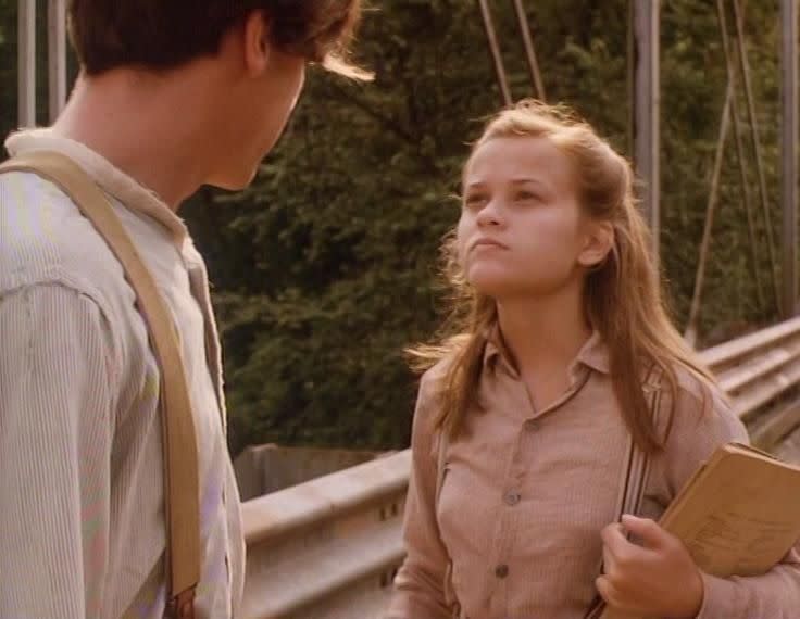 <p>The 1991 movie <em>Wildflower</em> stars a very young Reese Witherspoon as Ellie, a young girl in 1938 who finds a woman alone in a shack (that woman is actually played by Patricia Arquette). Ellie and her brother grow close to the woman and do whatever they can to help improve her life. </p>