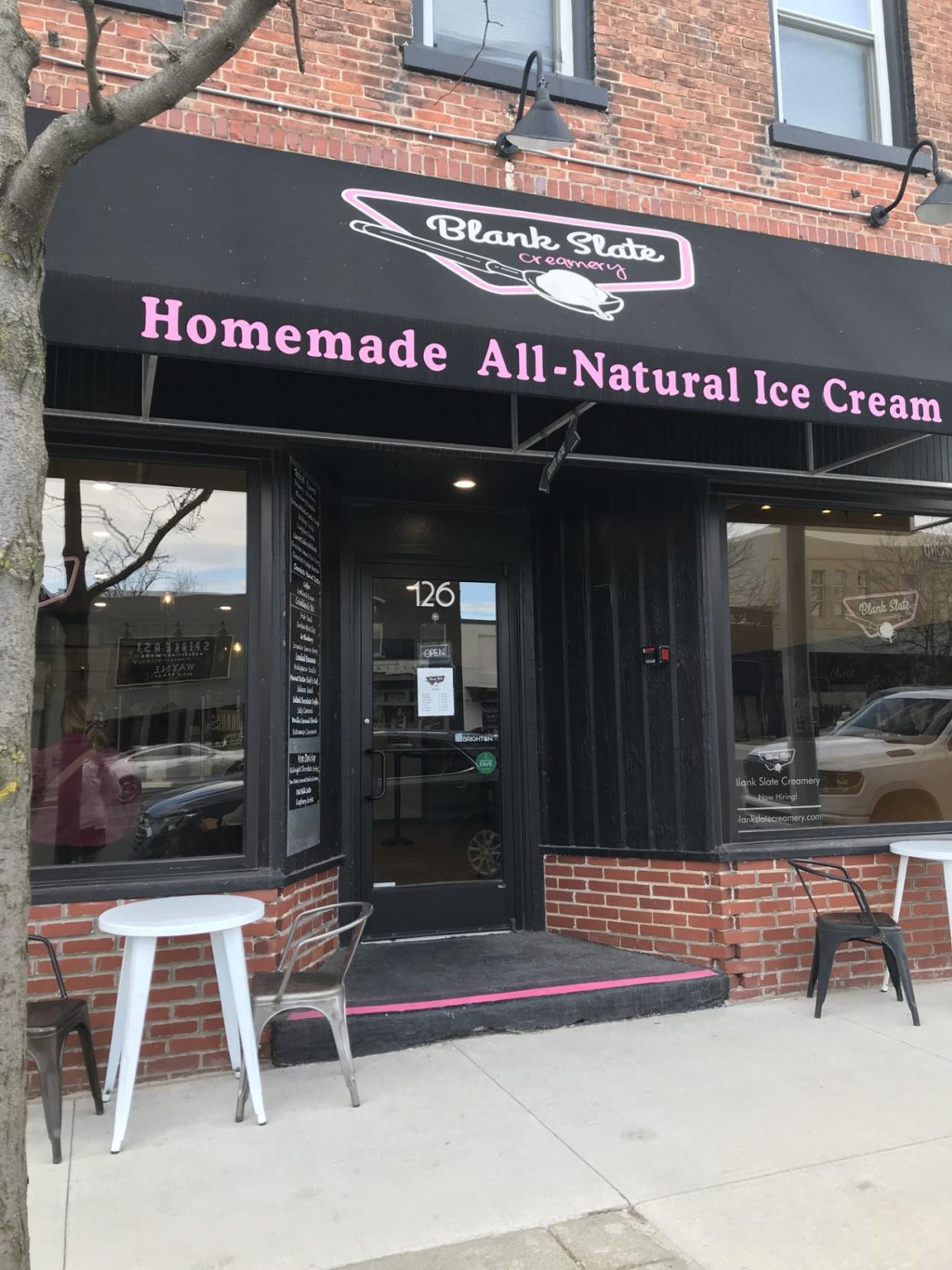 Founded in Ann Arbor, Blank Slate Creamery has since expanded to two other locations. Luckily for Livingston County one of them is Brighton.