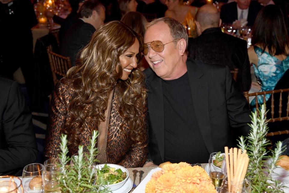 Iman and Michael Kors