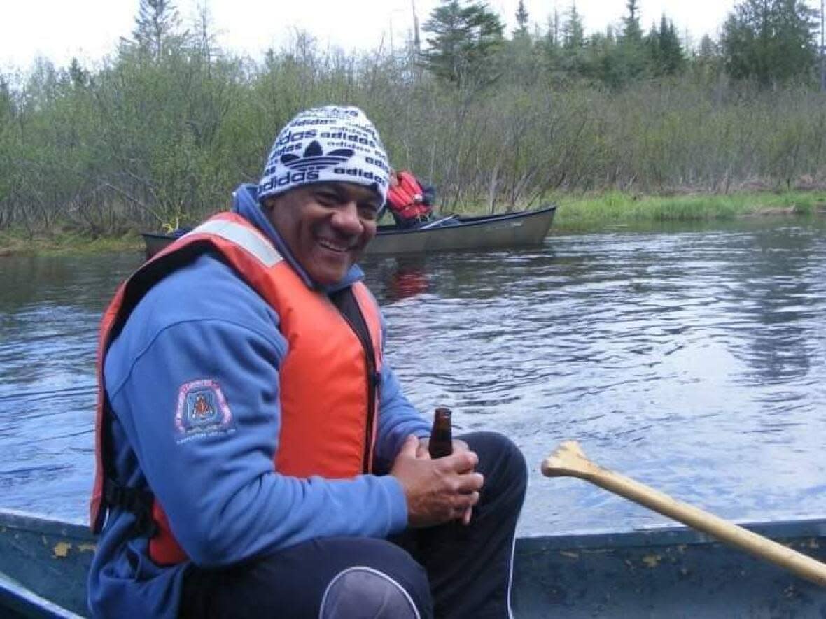 Darrell Richards, who died July 1 in a workplace accident at American Iron and Metal in west Saint John, is being remembered by family and friends as a multi-talented, hardworking man who loved to entertain and made everyone he met feel important. (Submitted by Rick Richards  - image credit)