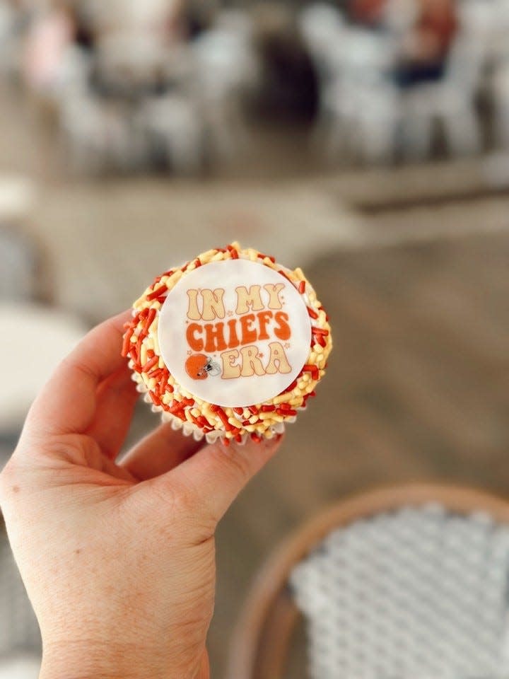 The Ruffled Cup is making all sorts for Super Bowl themed sweets.