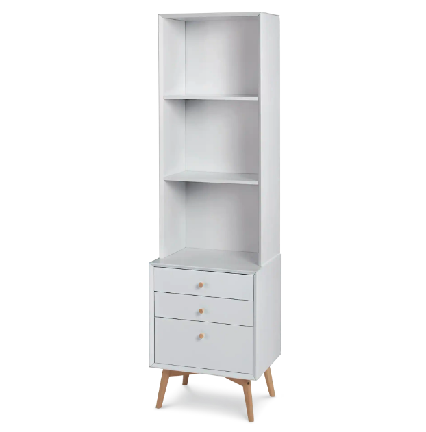 CANVAS Copenhagen 2-Tier 3-Drawer Bookcase. Image via Canadian Tire.