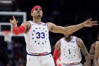 FILE PHOTO: NBA: Playoffs-Toronto Raptors at Philadelphia 76ers