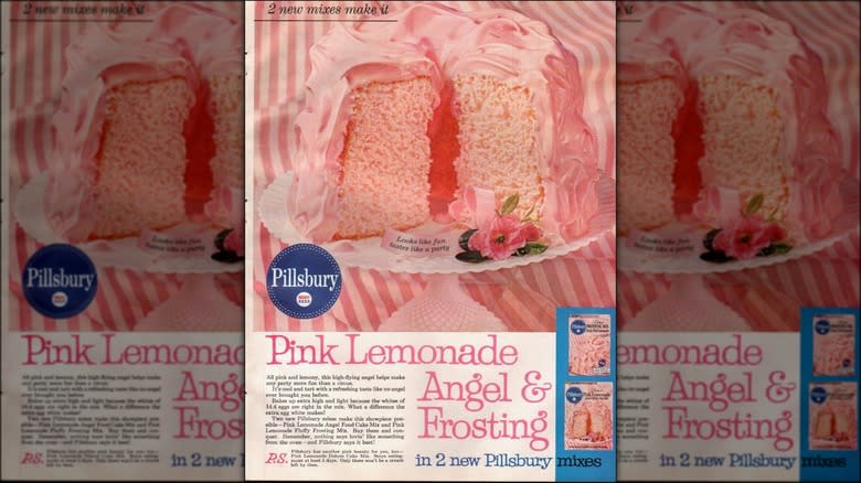 vintage pillsbury pink lemonade cake