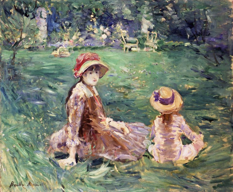 Berthe Morisot. The Garden at Maurecourt, about 1884. Oil on canvas.