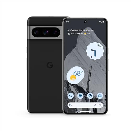 Google Pixel 8 Pro - Unlocked Android Smartphone with Telephoto Lens and Super Actua Display -…