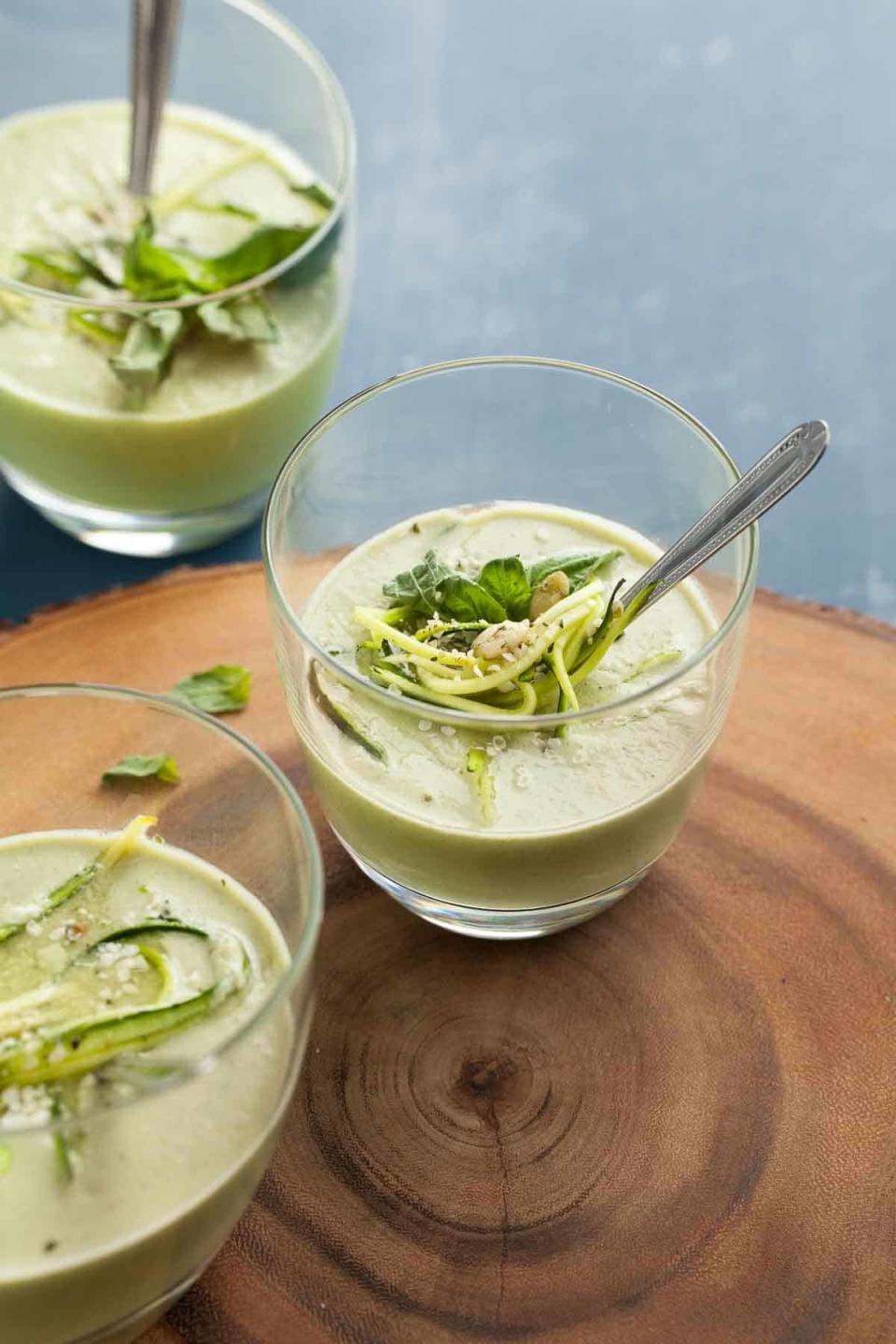 Chilled Zucchini Soup