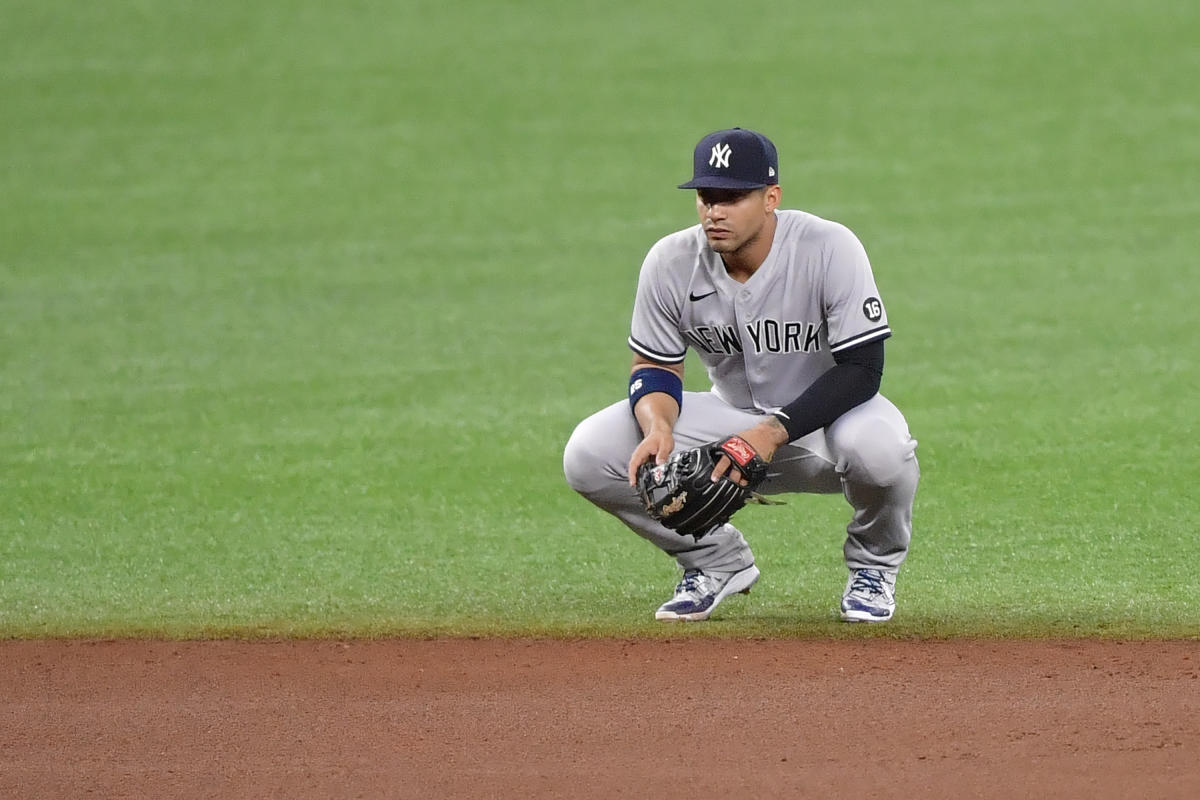 New York Yankees say shortstop Gleyber Torres and 7 staff members, all  fully vaccinated, have tested positive for COVID-19 - CBS News