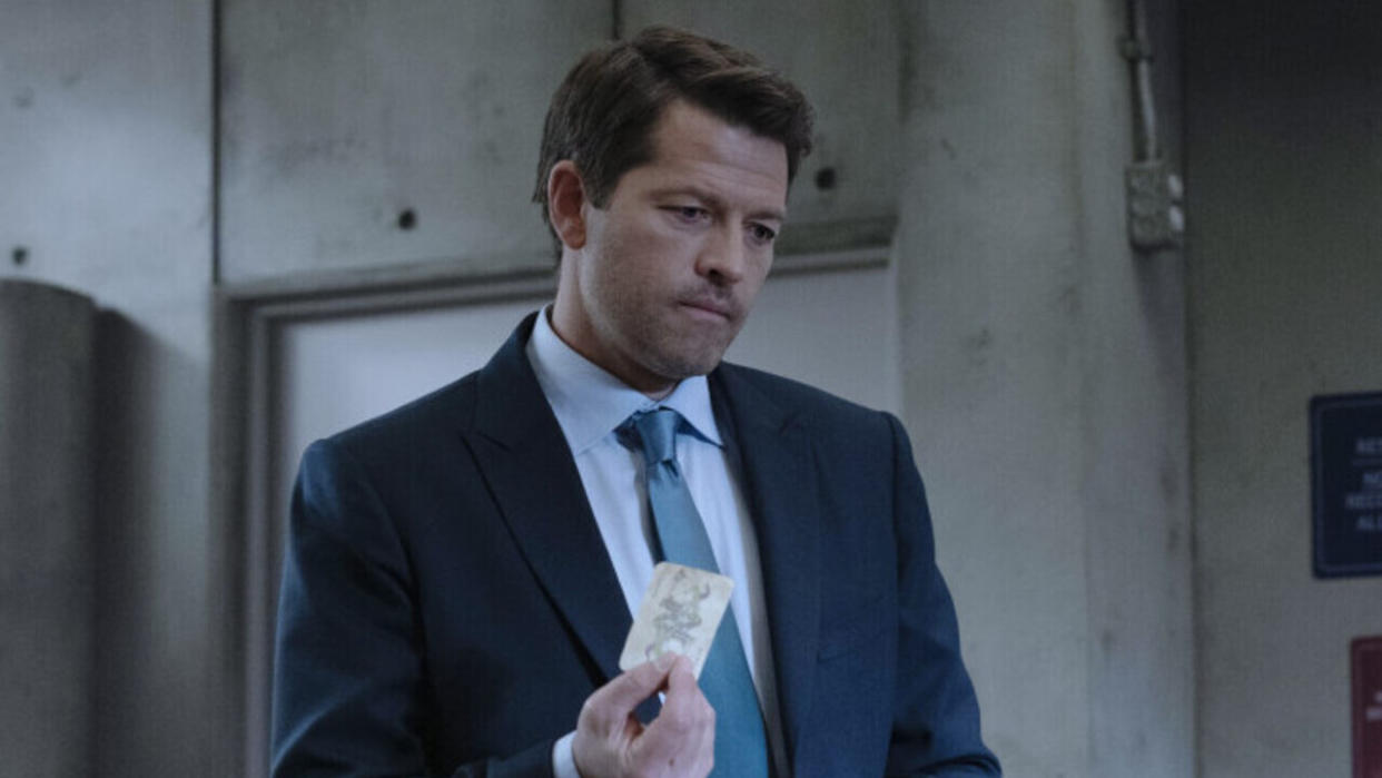  Misha Collins as Harvey Dent in Gotham Knights 