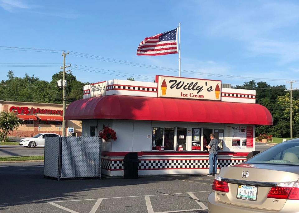 Willy's Ice Cream in Waynesboro.