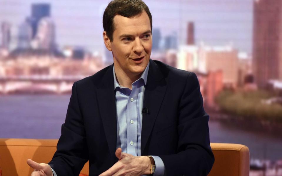 George Osborne, former Chancellor - Credit: BBC Digital Picture Service