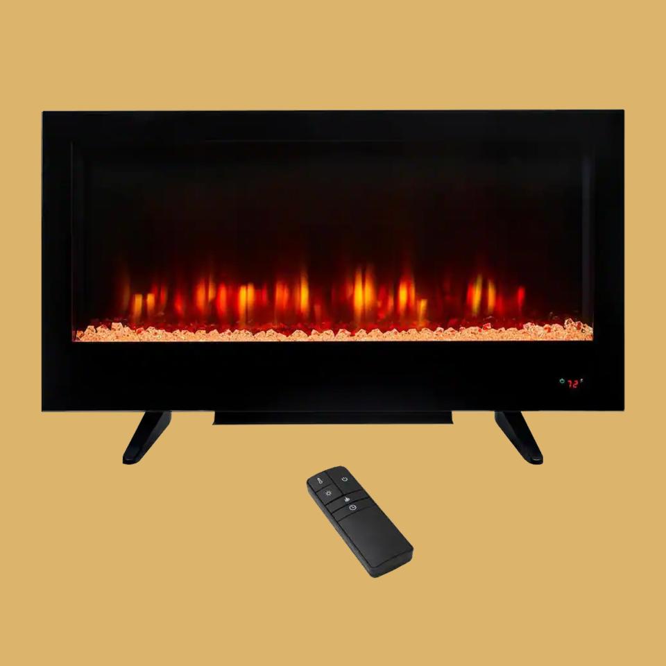 Home Decorators Collection Wall Mount Electric Fireplace