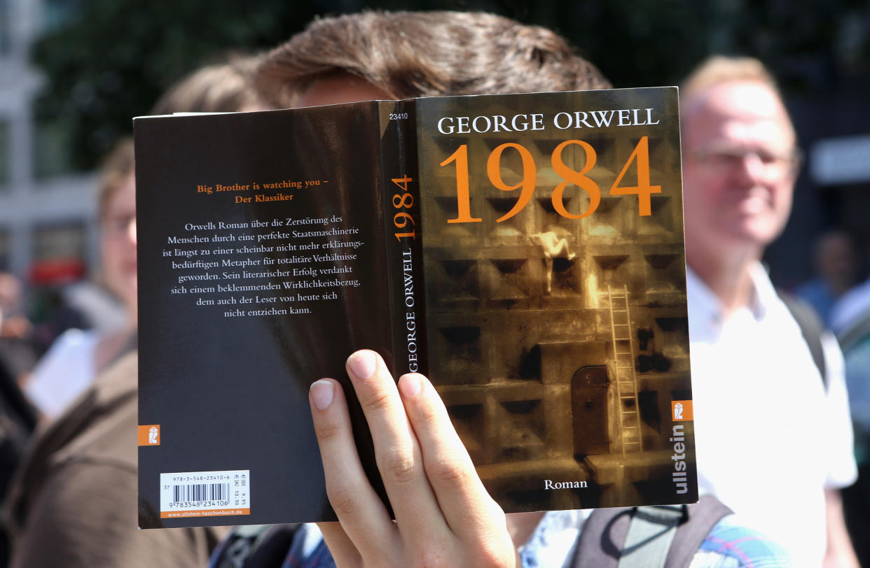 Die Verkaufszahlen von George Orwells „1984“ sind angestiegen. (Bild: Getty Images)