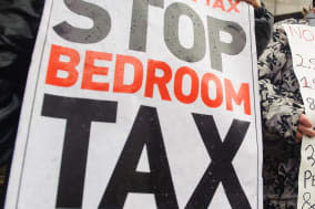 Bedroom tax protest