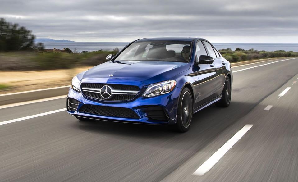 Sedan: 2020 Mercedes-AMG C43 88 dBA (tie)