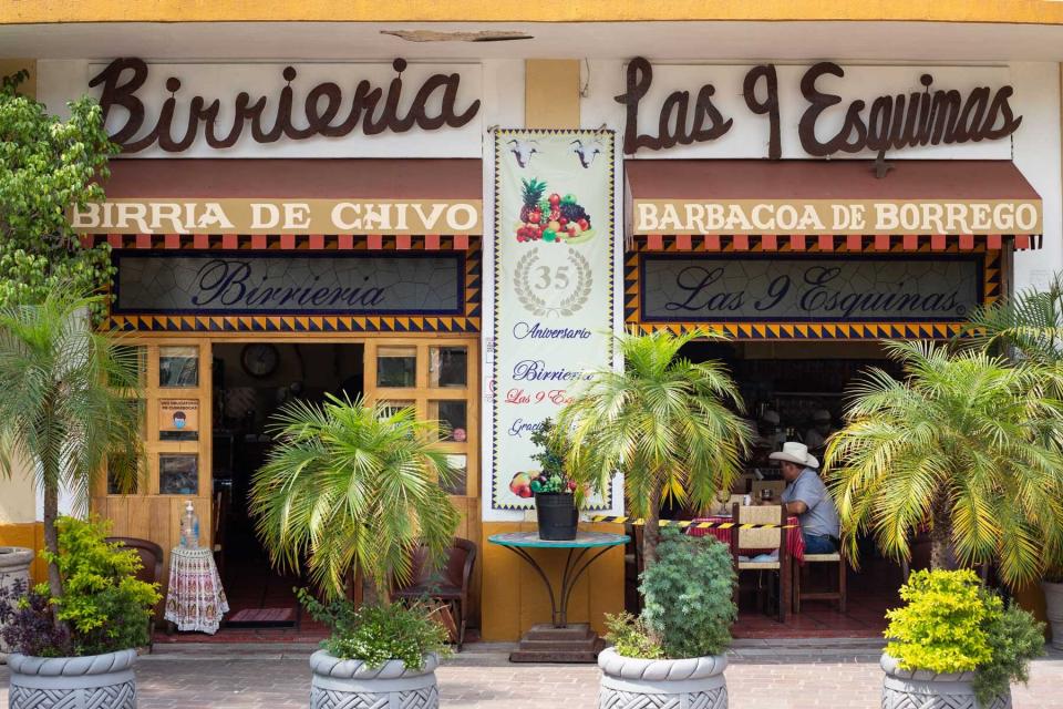 Exterior of Birrieria Las 9 Esquinas