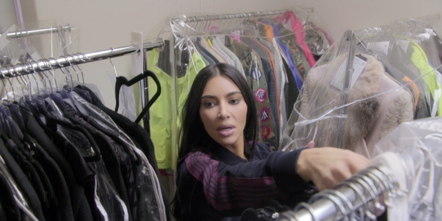 Kim Kardashian Reveals Entire Closet Warehouse Devoted to 30,000 Items of  Clothing