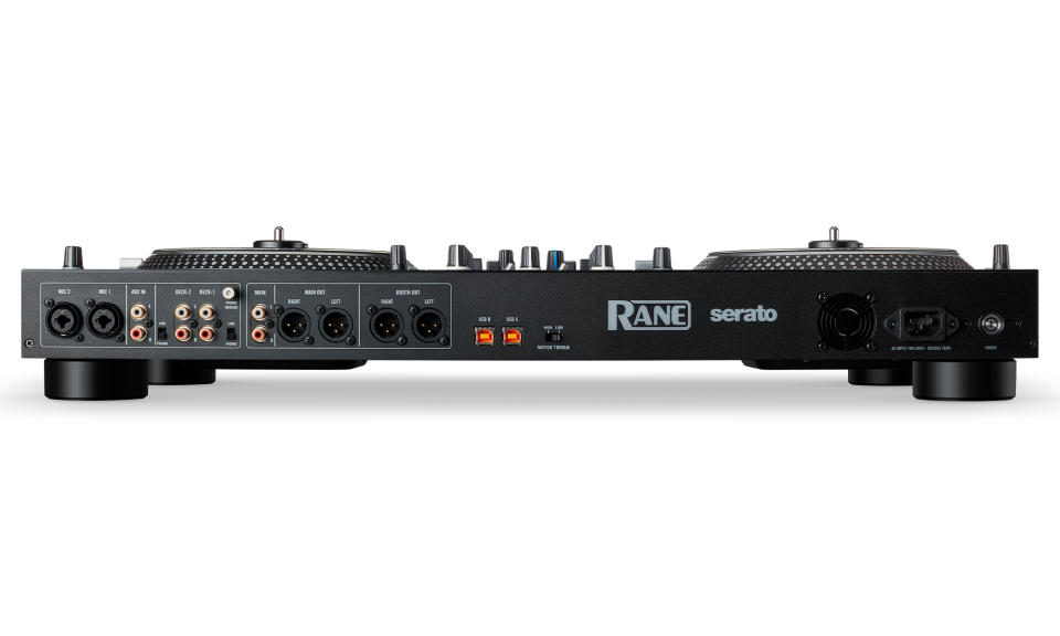 Press images for the Rane One DJ controller.