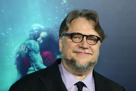 Director Guillermo del Toro attends the premiere of "The Shape of Water" in Los Angeles, California, U.S. November 15, 2017. REUTERS/David McNew