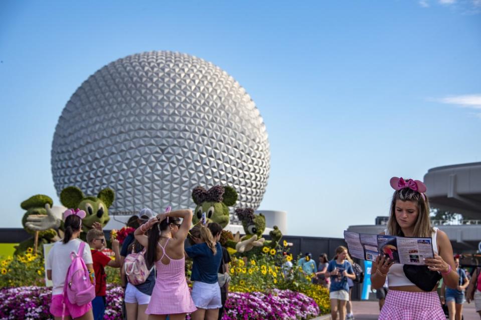 Going to Disney World has become so overwhelming that people are taking classes to handle it. Anadolu Agency via Getty Images