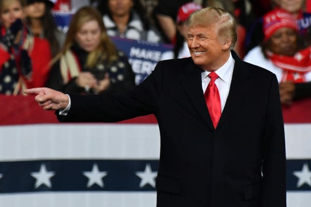 U.S. President Trump's rally in Valdosta, GA