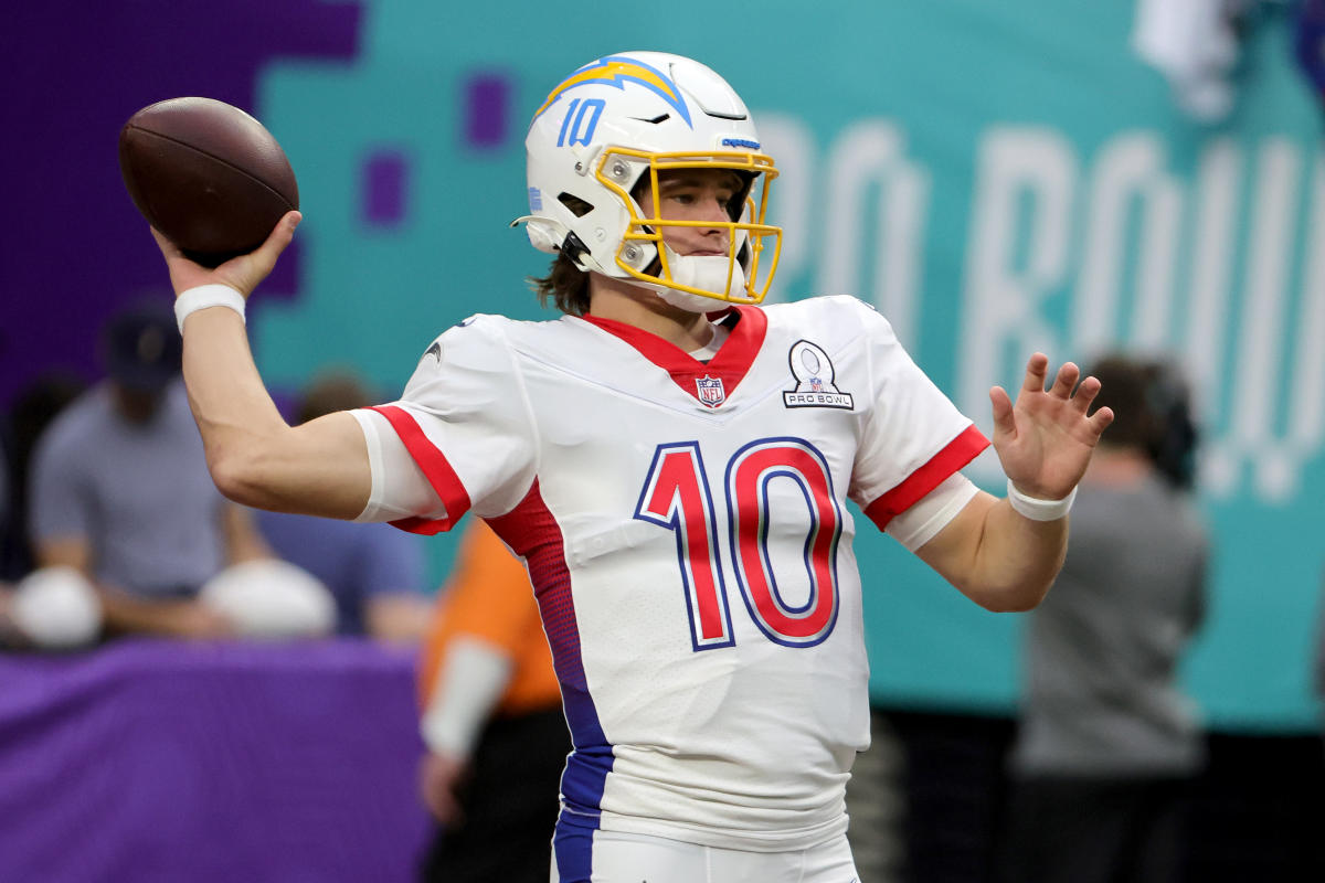 Pro Bowl: NFC 35-41 AFC - Justin Herbert and Mac Jones fire AFC to