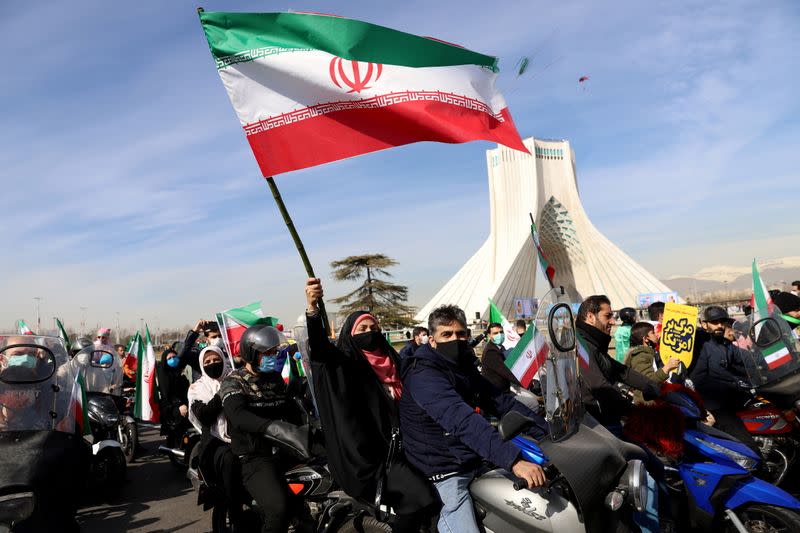 Iran marks revolution anniversary