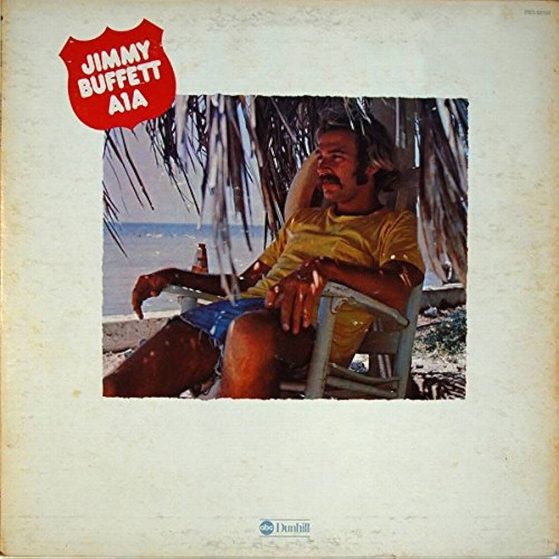 The cover of Jimmy Buffett’s 1974 album, “A1A,” on a used copy for sale on Amazon. “A1A” features the popular deep cut, “Trying to Reason With Hurricane Season,” which name checks the Florida state road. A1A may be renamed the Jimmy Buffett Memorial Highway after the House passed a bill in March 2024. Amazon/ABC Dunhill/MCA Records