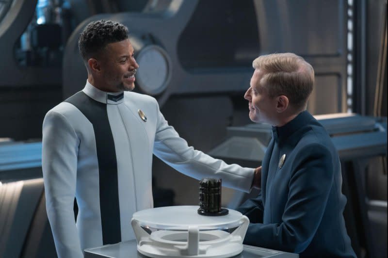 Wilson Cruz (left) and Anthony Rapp "Star Trek: Discovery" will be released on DVD and Blu-ray Tuesday. Photo courtesy of Paramount+