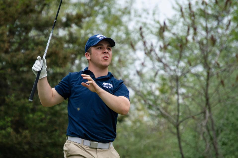 El estudiante de tercer año de la Academia Hillsdale, Ridley Fast, obtuvo los honores de todo el estado para la temporada 2023.