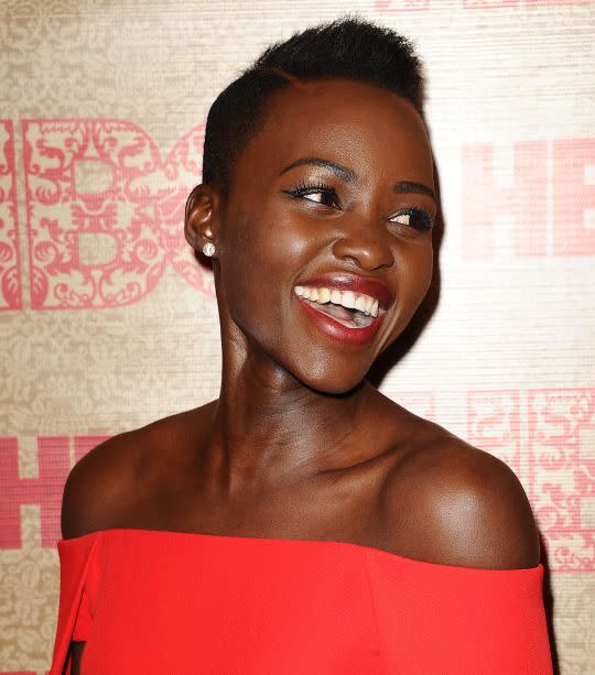 Lupita Nyong’o at the 2014 Golden Globes