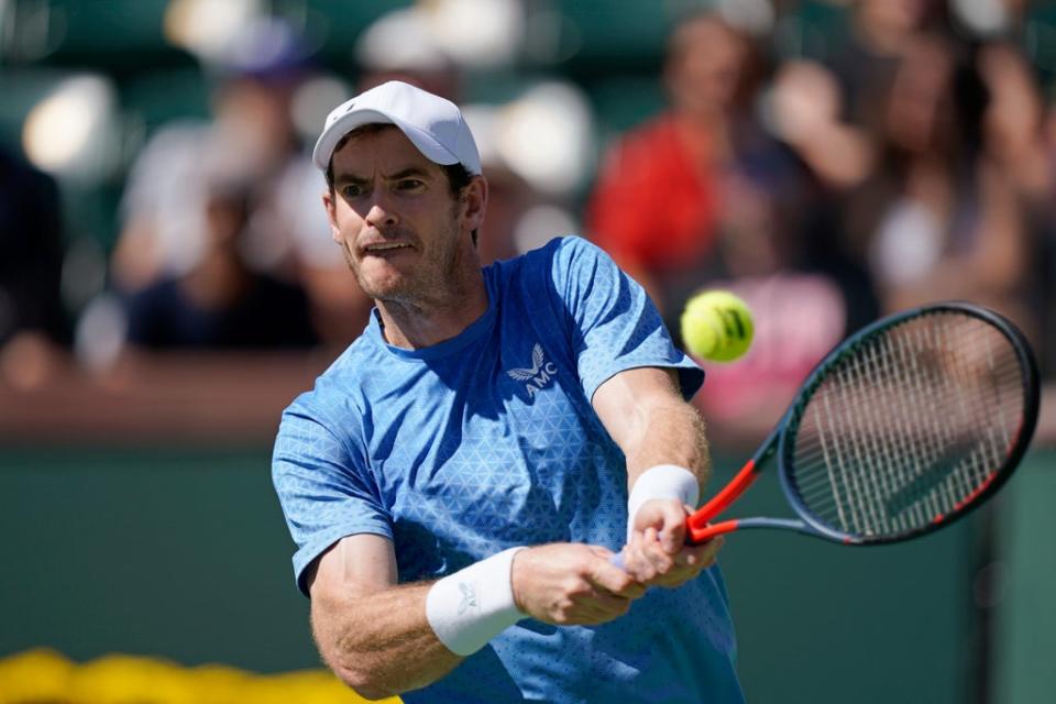 Andy Murray pulled off a fine win over Carlos Alcaraz (Mark J Terrill/AP) (AP)