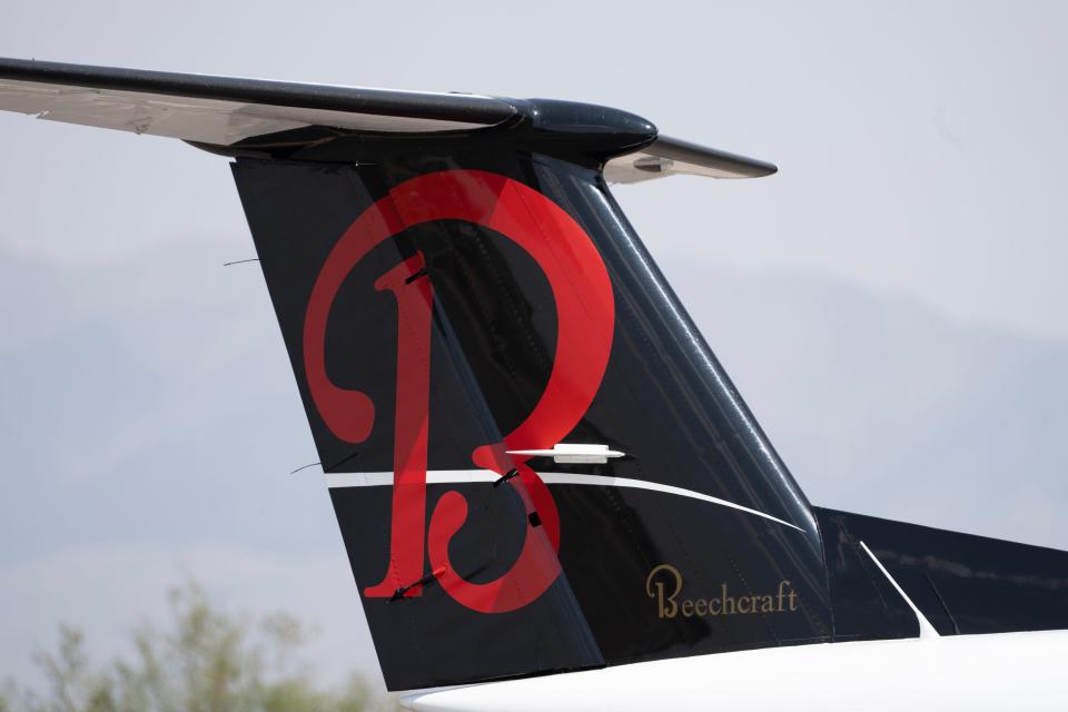 A Beechcraft jet landed at Dona Ana County International Jetport in Santa Teresa, New Mexico, on Thursday, July 25, 2024, with Ismael "El Mayo" Zambada on board.