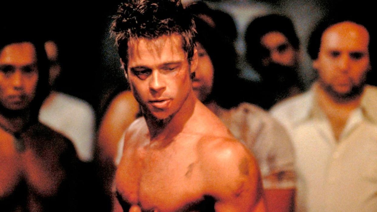  Brad Pitt in Fight Club 