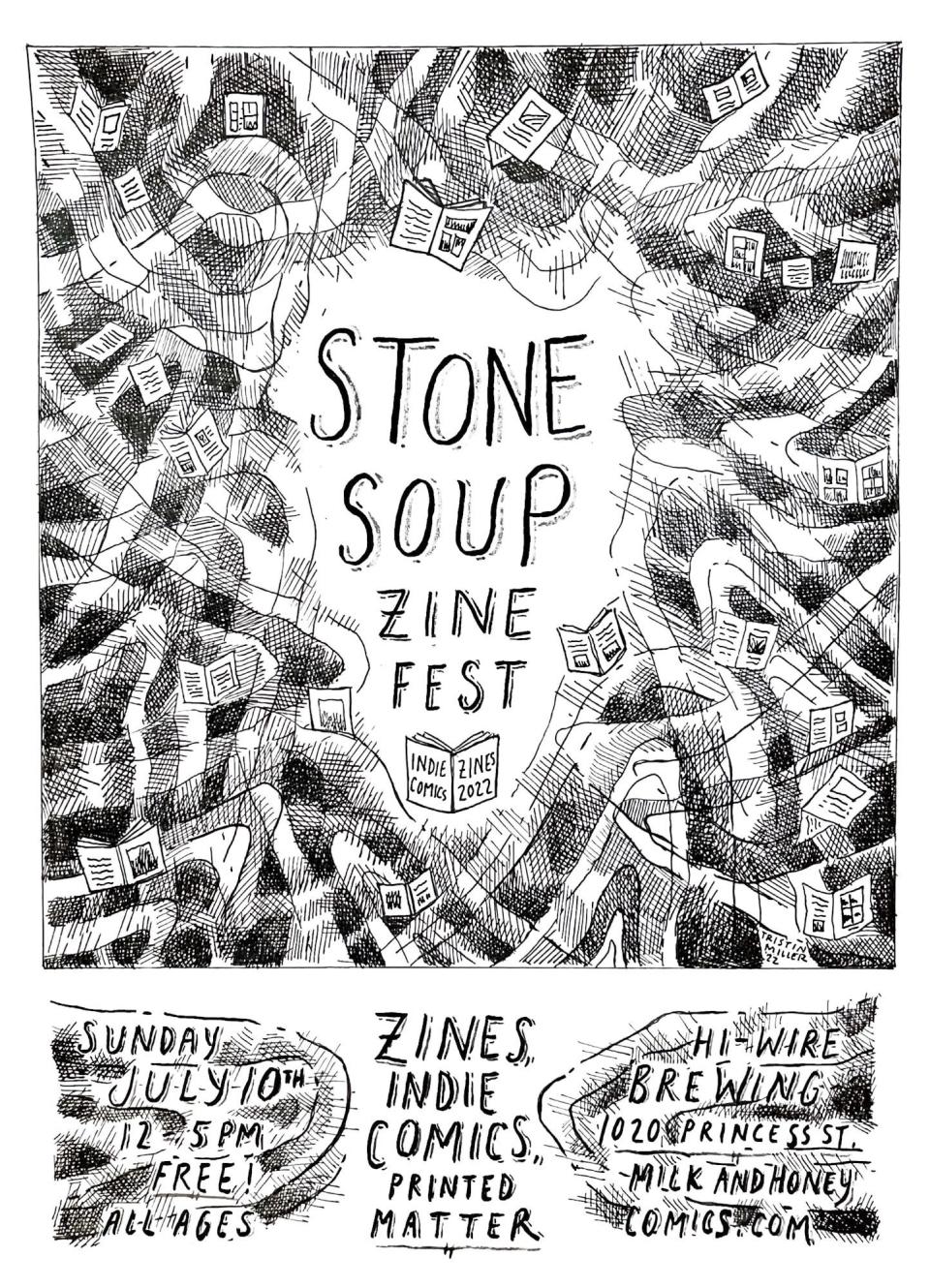 Stone Soup Zine Fest is July 10 at Hi-Wire Brewing.