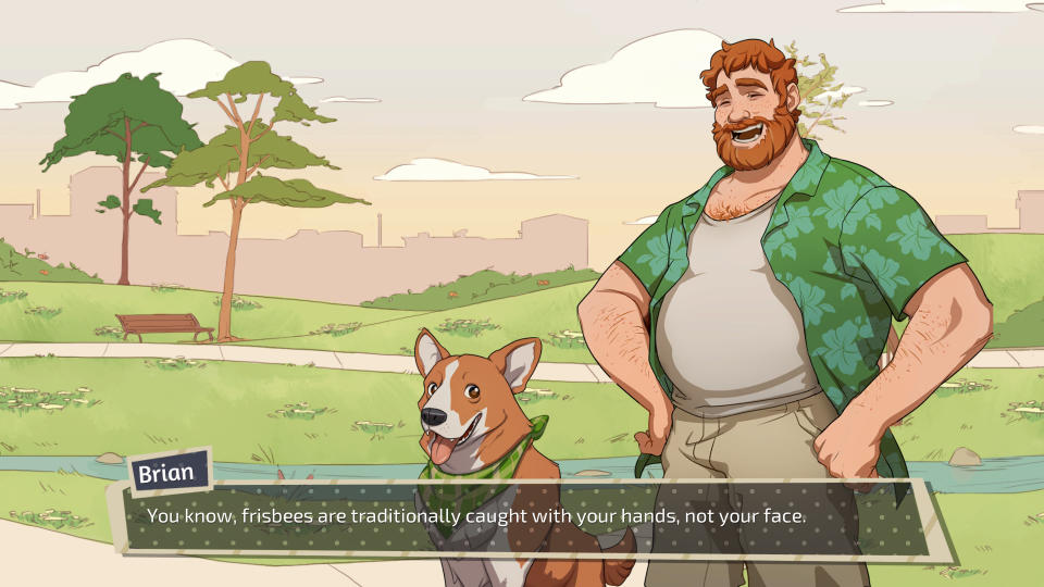 Brian in Dream Daddy