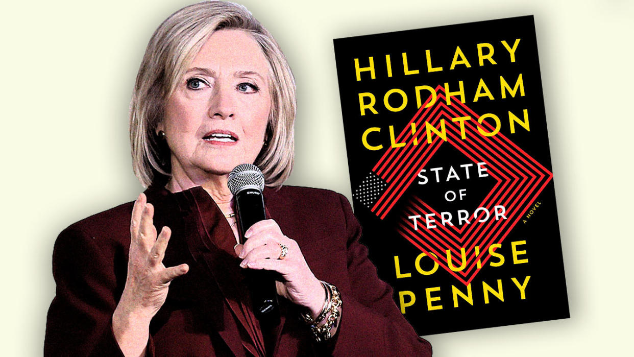 Hillary Rodham Clinton and the new book she wrote with Louise Penny