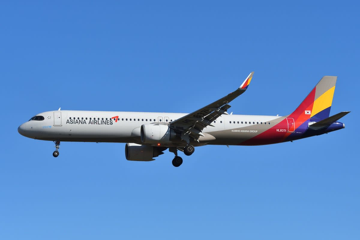 One incident happened in May onboard an Asiana Airlines flight  (Getty Images)