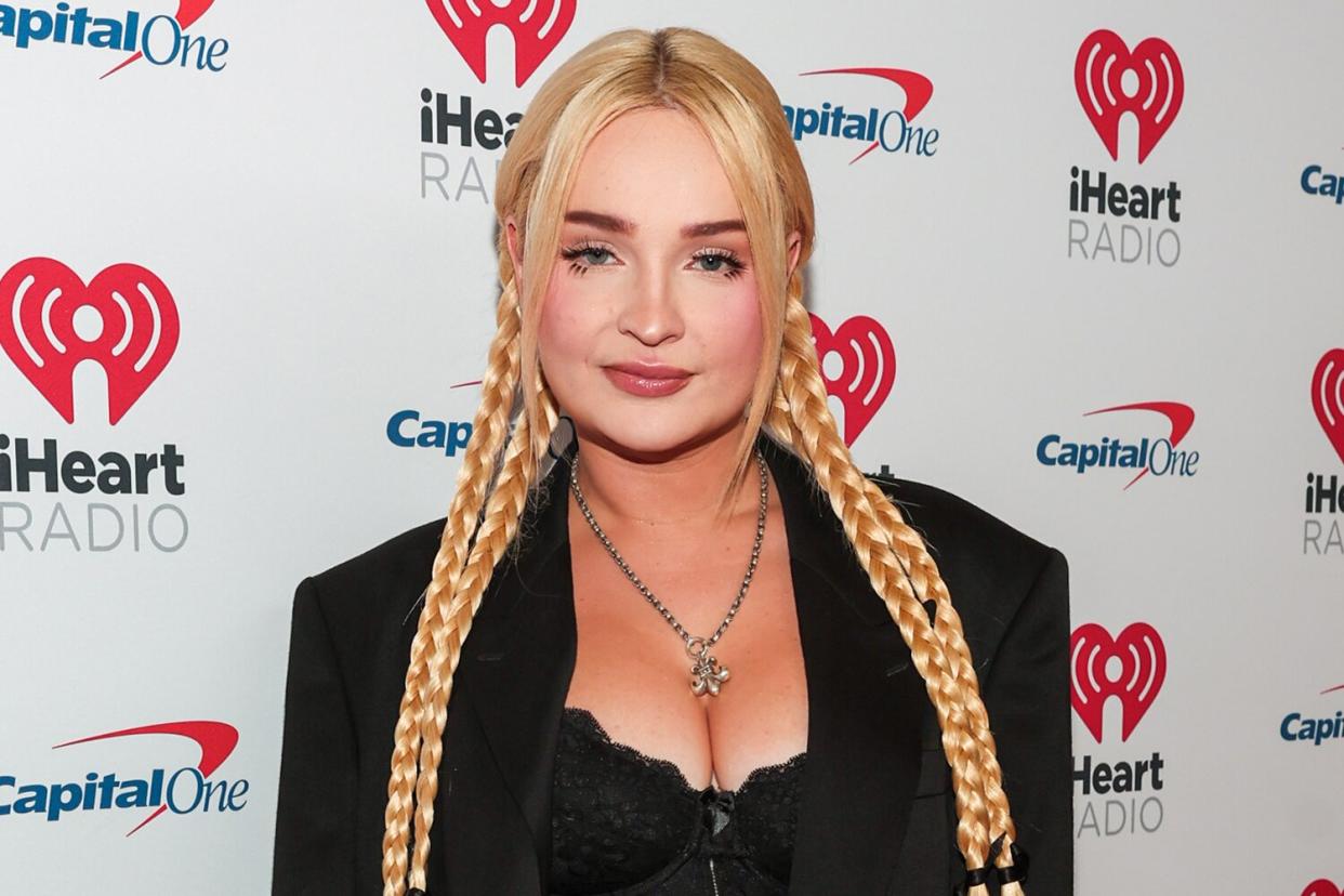 Kim Petras during night one of the iHeartRadio Music Festival