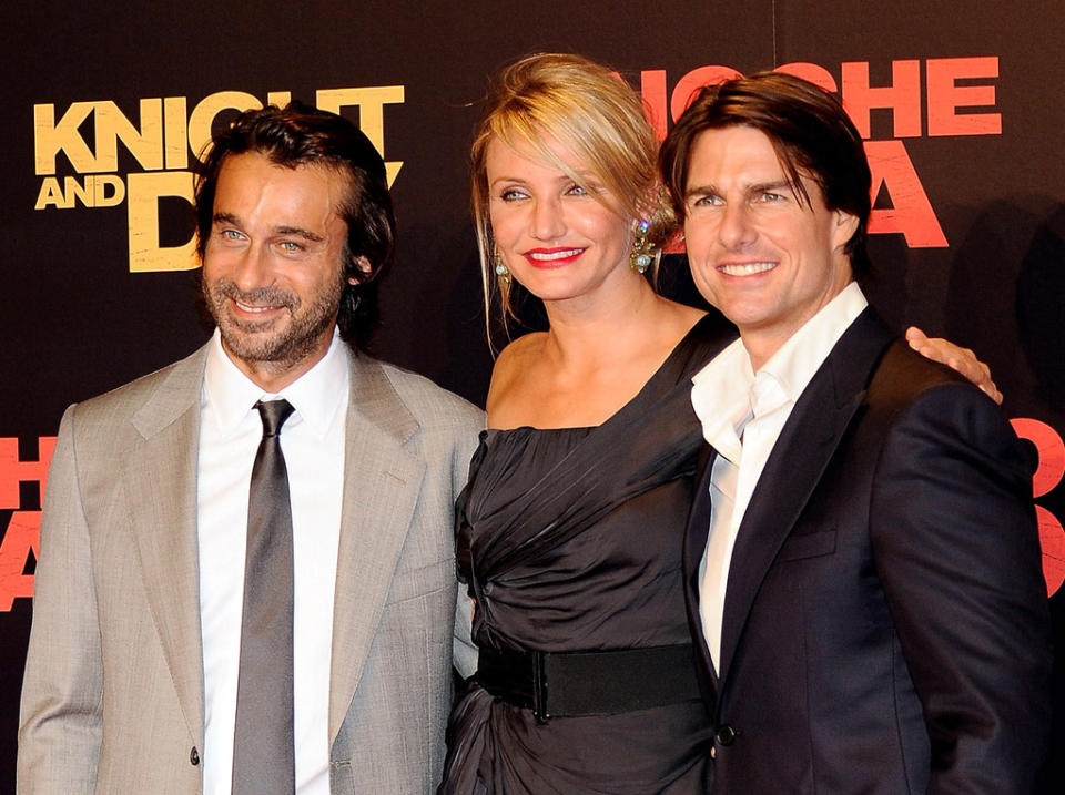 Knight and Day Spanish Premiere 2010 Jordi Molla Cameron Diaz Tom Cruise