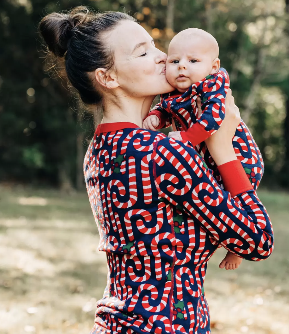 Candy Cane Matching Family Pyjamas by Hanna Anderson, from $38 (originally $54) .