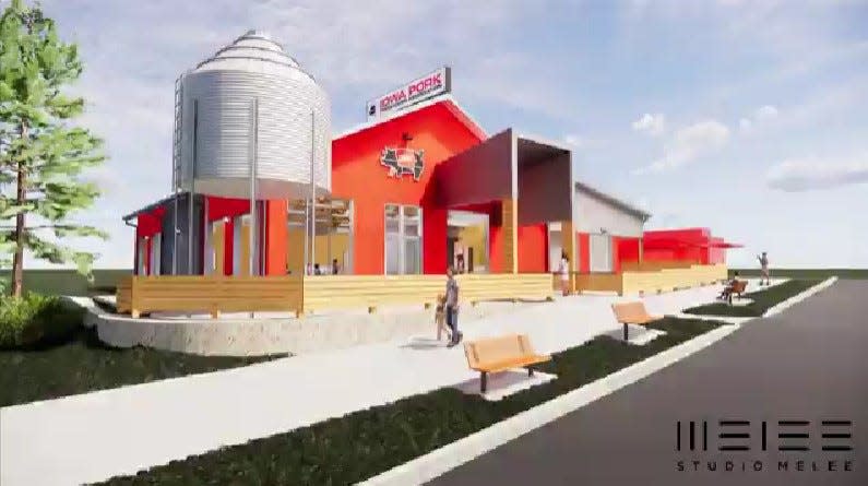 The Iowa Pork Tent gets a makeover in time for the Iowa State Fair this summer.