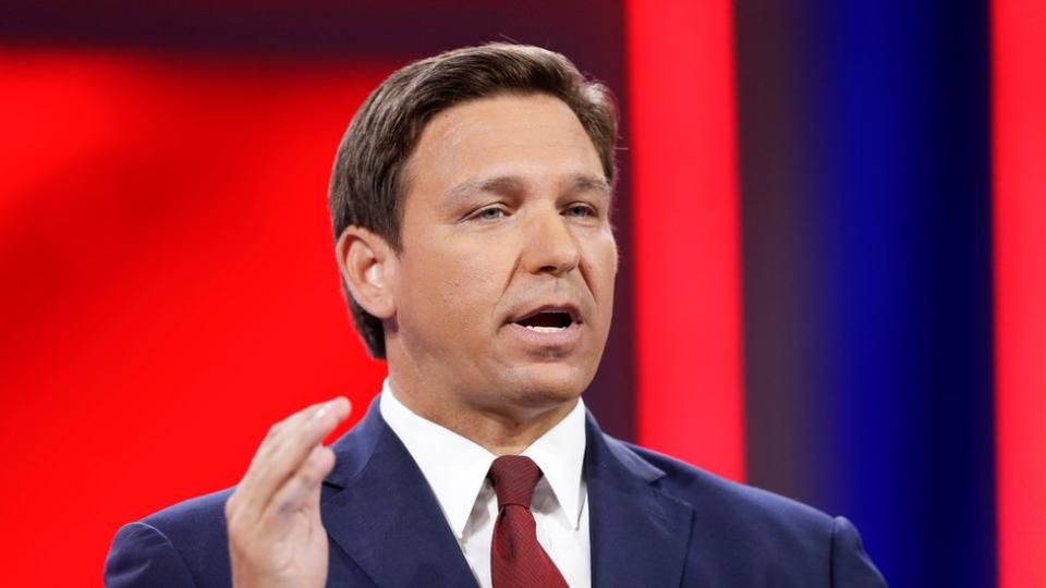 Ron DeSantis, gobernador de Florida