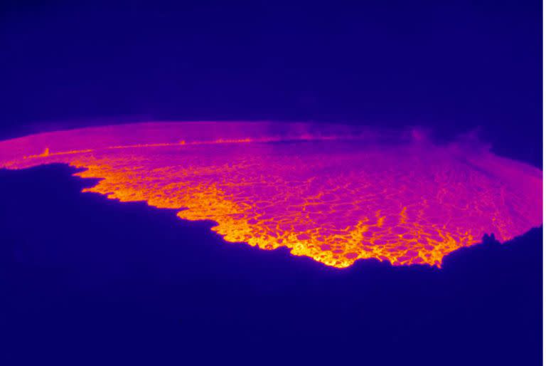 HAWAI; VOLCÁN; MAUNA LOA; MUNDO; ERUPCIÓN