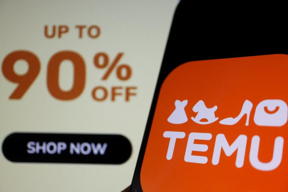 Temu sells a wide range of products at ultra-low prices. (REUTERS)