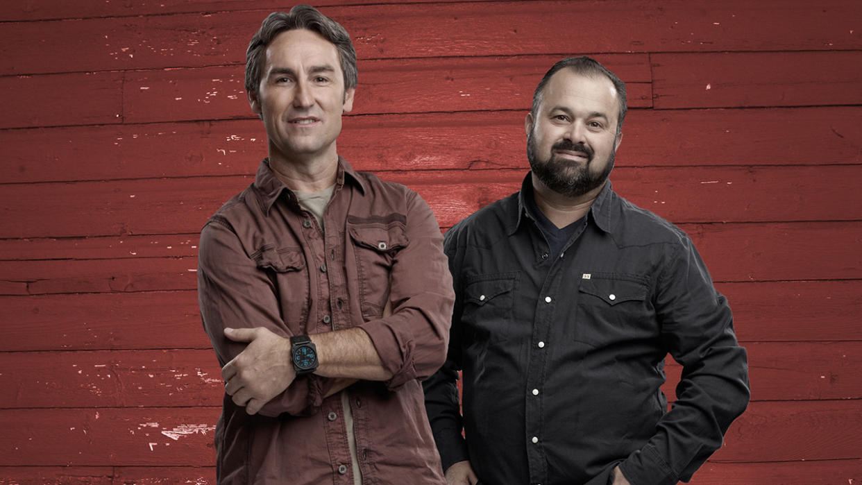  Season 5 promo for American Pickers with Frank Fritz and Mike Wolfe 