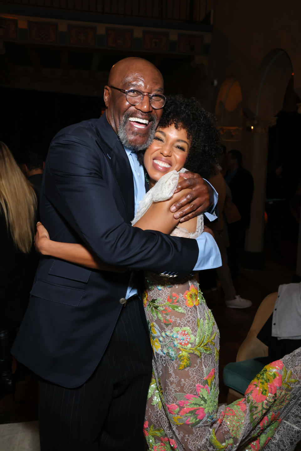 Delroy Lindo and Kerry Washington