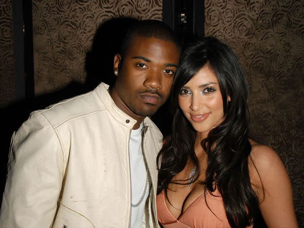 Ray J and Kim Kardashian