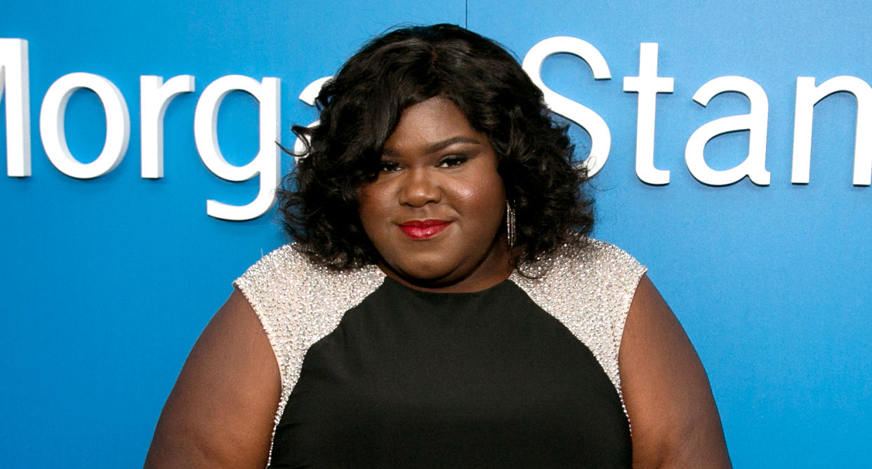 Actress Gabourey Sidibe is the keynote speaker at the fourth annual theCurvyCon event during New York Fashion Week. (Photo: Gabriel Olsen/WireImage)