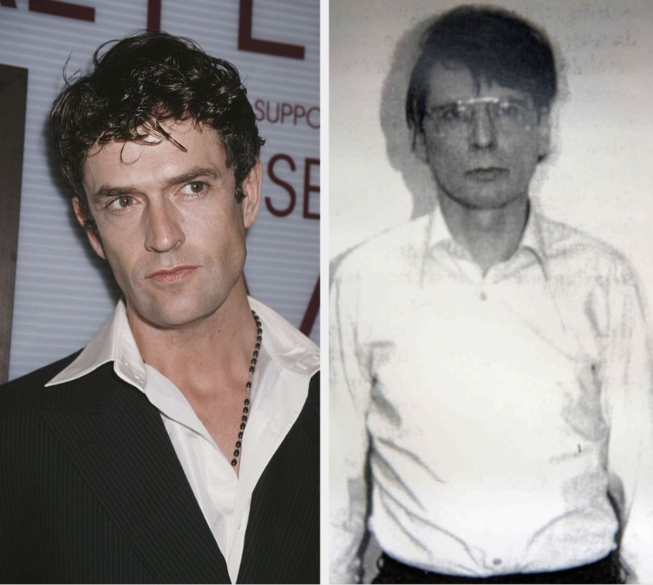 Side-by-side of Rupert Everett and Dennis Nilsen